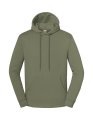 Heren Hoodie Fruit of the Loom Iconic Premium Classic Olive